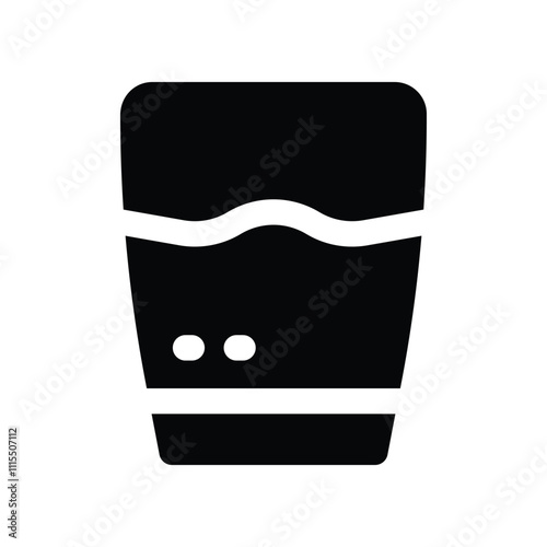water icon. vector glyph icon for your website, mobile, presentation, and logo design.