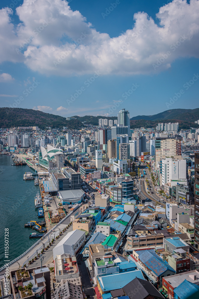 Obraz premium Busan, South Korea - October 12 2024