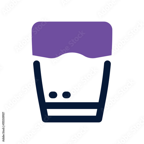 water icon. vector dual tone icon for your website, mobile, presentation, and logo design.