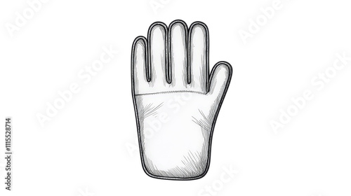 Obraz na płótnie Hand Sketch Illustration in Cartoon Style with Simple Design w salonie