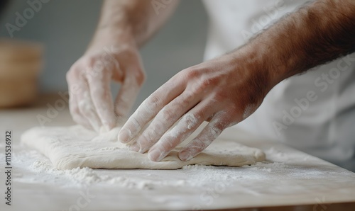 The baking process and the process of preparing your own pastries or bread, Generative AI 