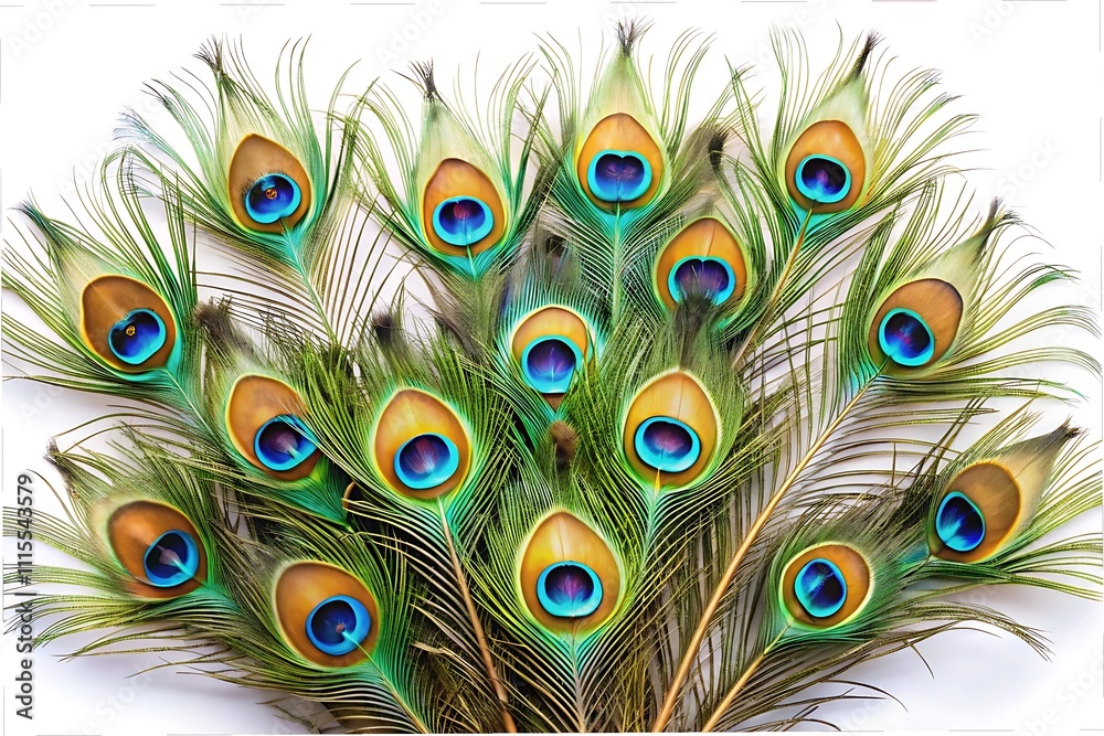 Obraz premium peacock feather