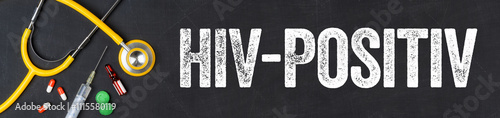  Stethoskop und Medikamente - HIV-Positiv photo