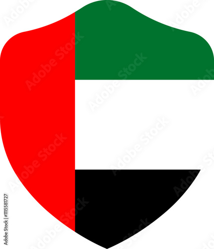 United Arab Emirates Flag on Shield Shape Free Download United Arab Emirates Flag on Shield Shape - GFXLoad
