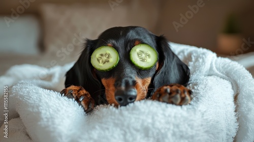 The Dog with Cucumber Eyes