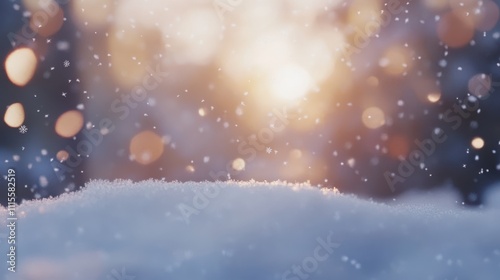 The Snowy Winter Evening