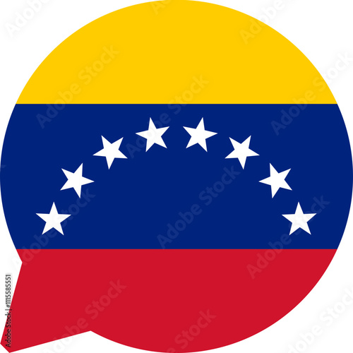 Free Download Chat Icon on Venezuela Flag - GFXLoad