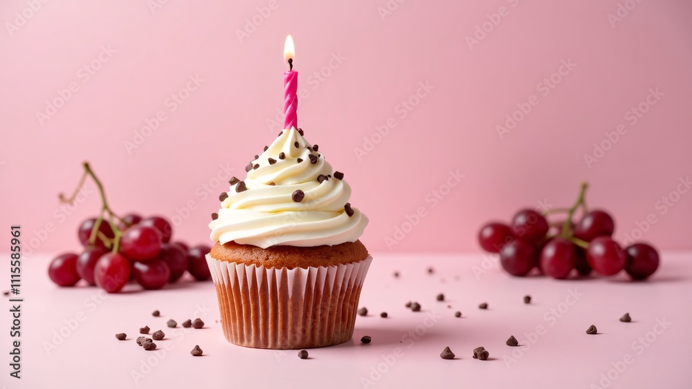 cupcake with candle cupcake with candle