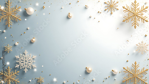 Abstract Background for christmas with snowflakes