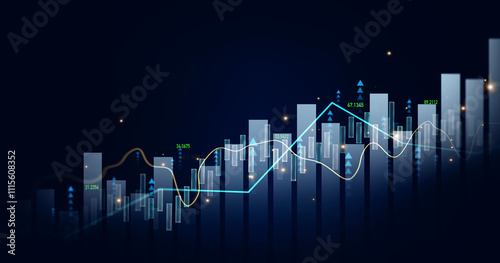 Stock market chart, exchange financial growth diagram.	Analysis finance grow graph and market investment. Financial business plan,earnings,sale and strategy. 