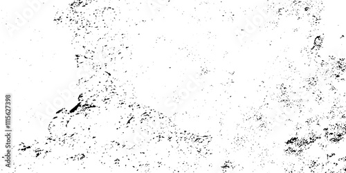 Wallpaper Mural Black and white Dust overlay distress grungy effect paint. Black and white grunge seamless texture. Dust and scratches grain texture on white and black background. Torontodigital.ca