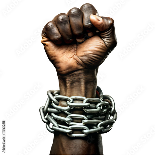 hands with chains