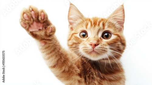 The Cute Orange Tabby Cat