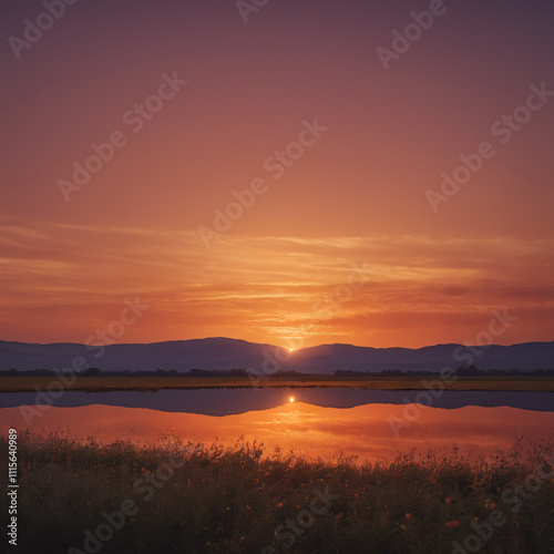 Farbverläufe - Abstrakte Sonnenuntergänge mit sanften Übergängen