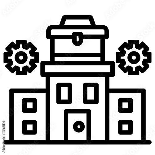 Building a Business Vector Icon Can be Used For Home Based Business