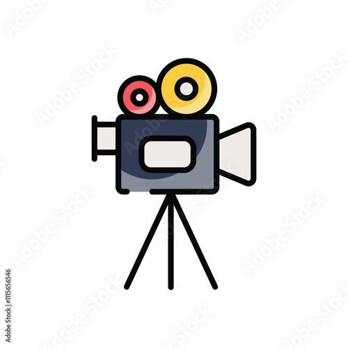 Video Camera vector icon