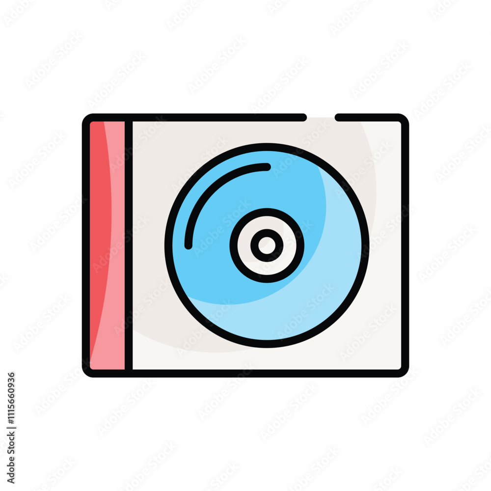 CD Disc vector icon CD Disc vector icon