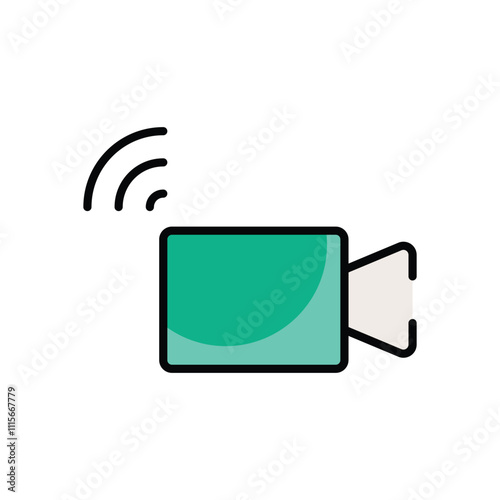 Livestream vector icon