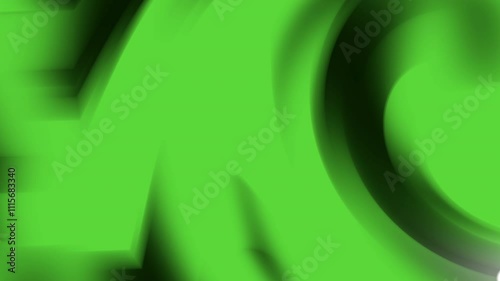 Green swirling lines create abstract textured background art. Suitable for digital design projects, wallpapers, prints, and artistic presentations