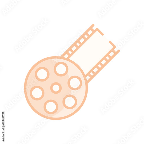 Film Roll vector icon