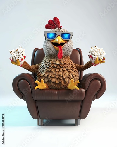 Turkey cartoon in funny poses