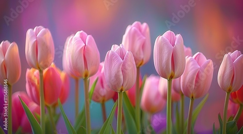 pink and yellow flowers