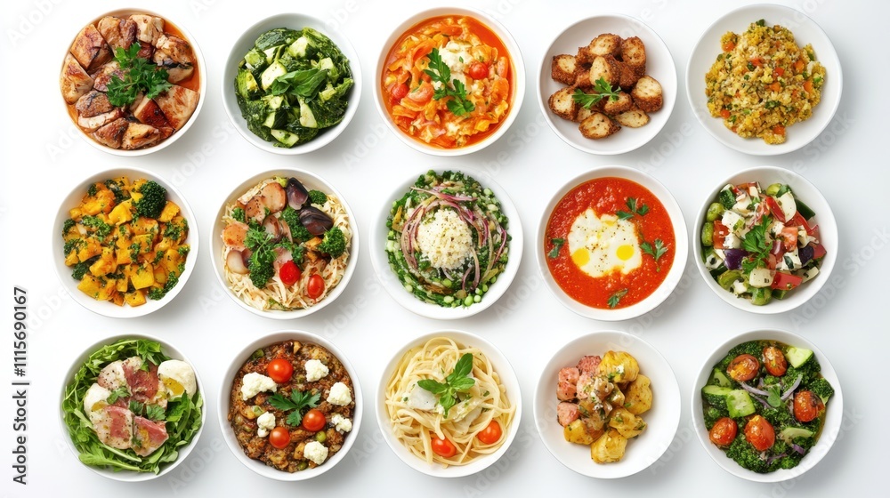 The Delicious Variety of Meals The Delicious Variety of Meals