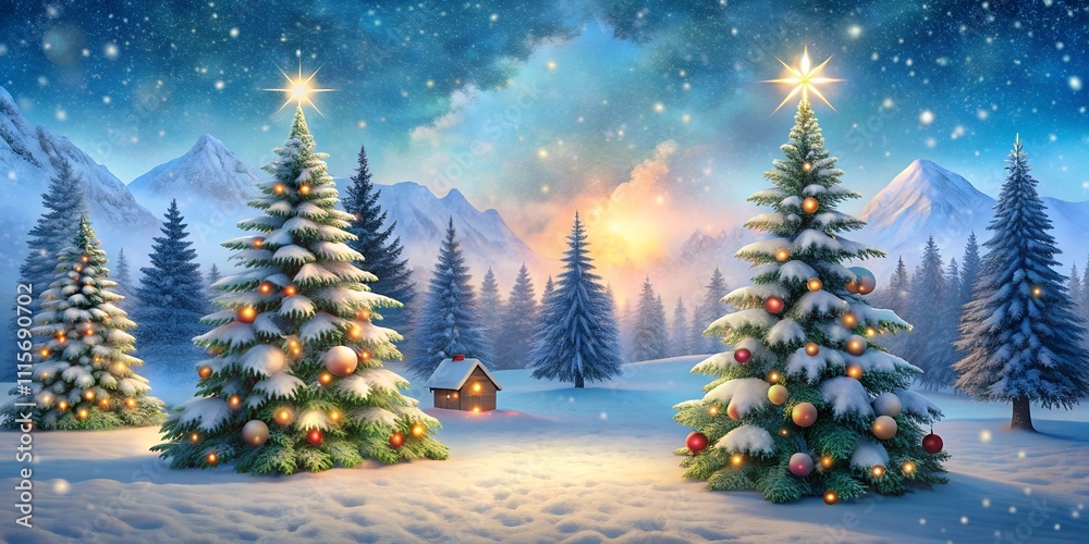 Obraz premium winter-christmas