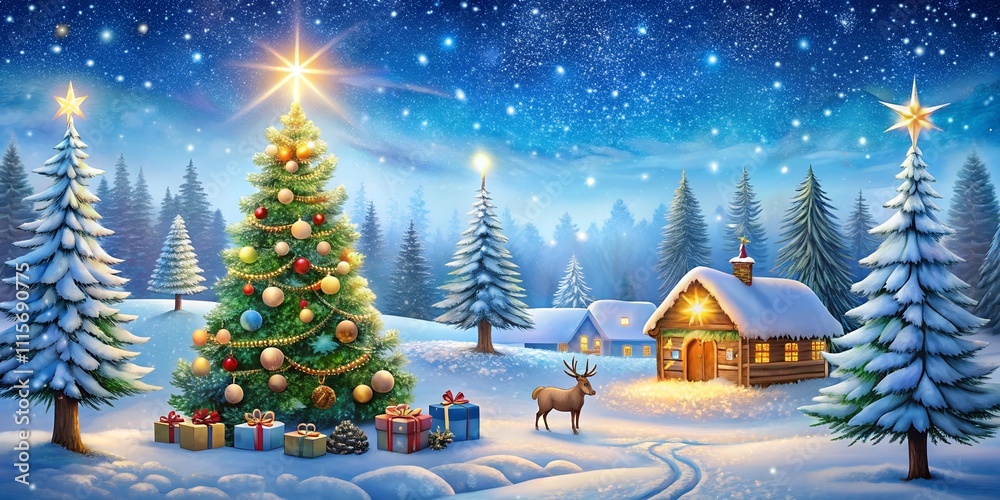 Obraz premium winter-christmas