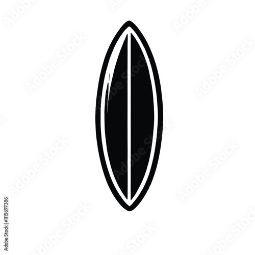 Surfboard Silhouette