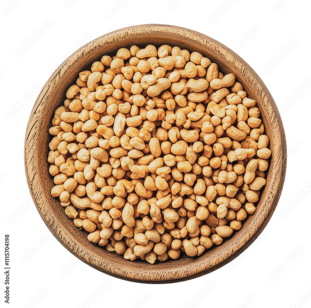 Delicious crispy puffed snacks in a wooden bowl, cut out - stock png. Delicious crispy puffed snacks in a wooden bowl, cut out - stock png.