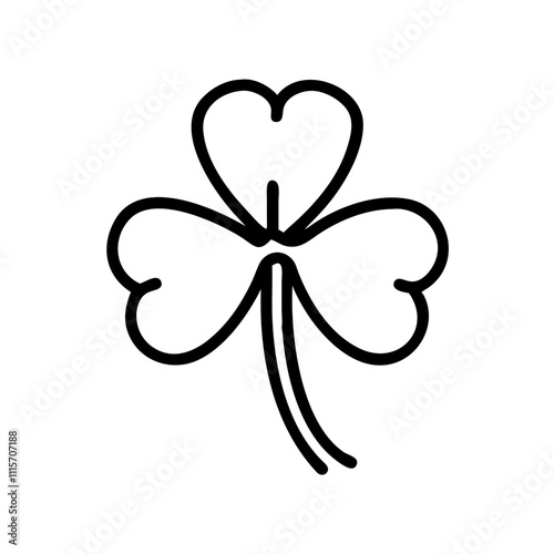 Wallpaper Mural Shamrock illustration for St. Patrick’s Day celebration and Irish heritage symbol Torontodigital.ca