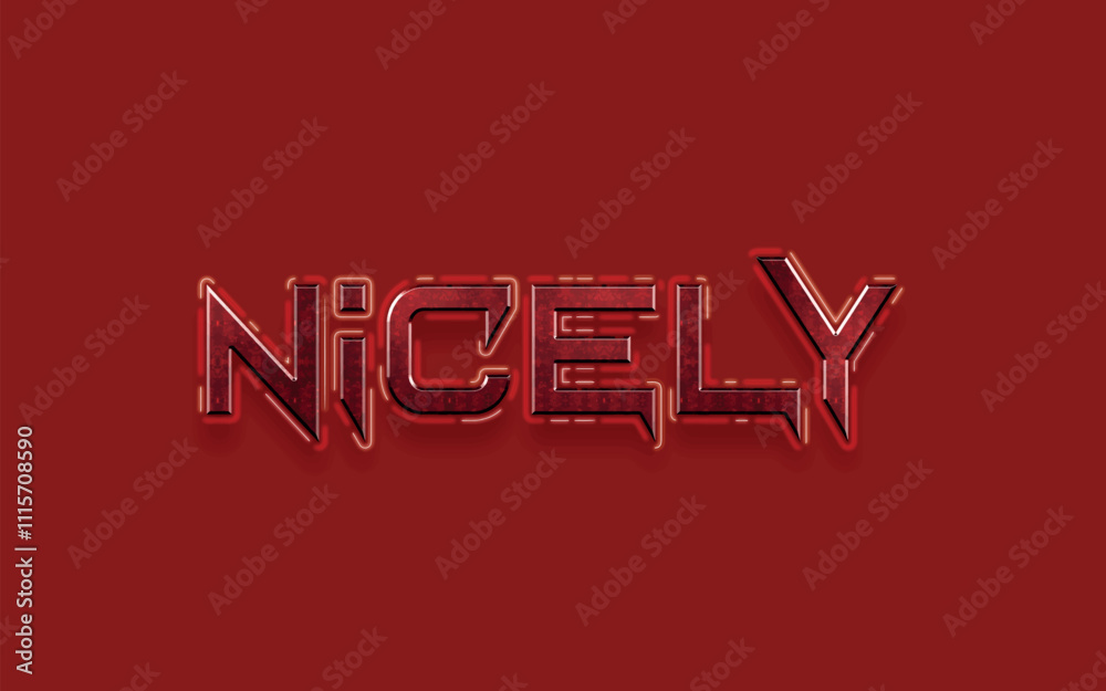 3d text effect