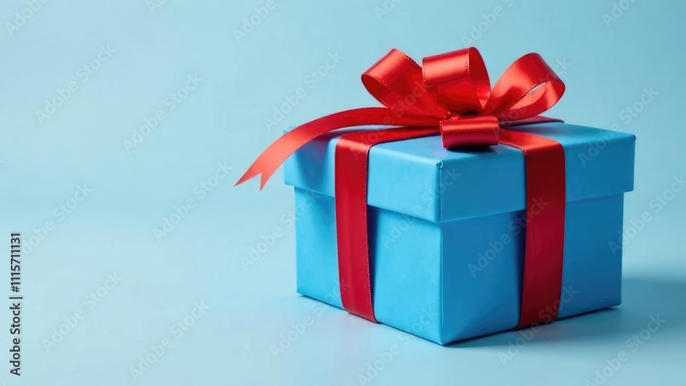 Obraz premium multicolored, gift boxes in a beautiful festive wrapper, hearts free space for advertising, on a light background, three te