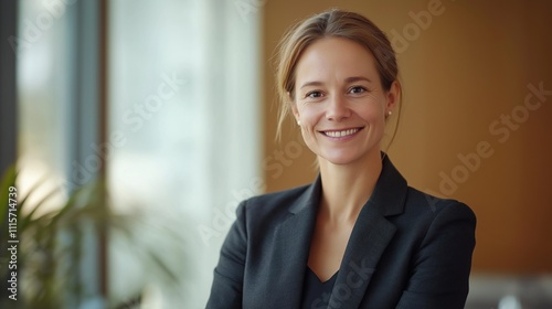 businesswoman corporate portrait in office, young smiling European mature middle aged manager business woman. Portrait of a businesswoman standing in a modern office. Free Download businesswoman corporate portrait in office, young smiling European mature middle aged manager business woman. Portrait of a businesswoman standing in a modern office. - GFXLoad