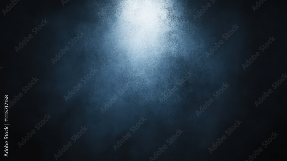 Obraz premium A dark, misty background with a central light source.