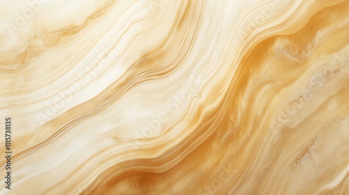 Abstract background of white and beige marble.