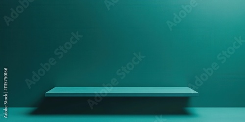 Gradient dark teal background with subtle texture elegant and refined appearance smooth tonal transitions even studio lighting with soft shadows photo