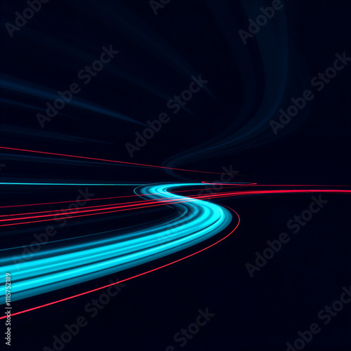 Light Trails in the Dark