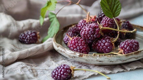 Berrylicious Delight. Fresh and Healthy Fruit Recipe concept