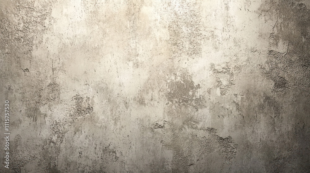 Fototapeta premium A textured concrete wall with a light vignette.