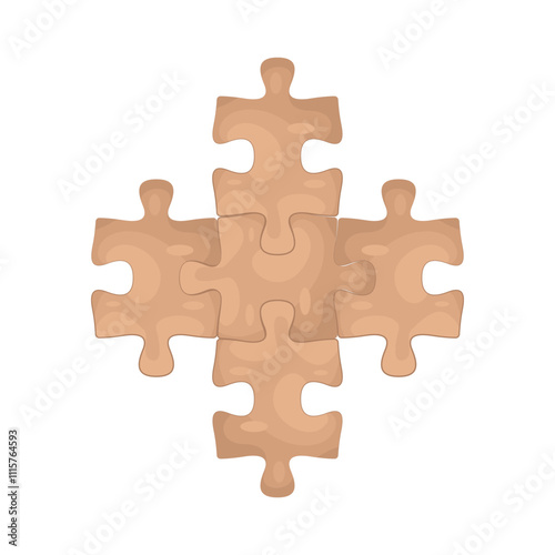 Illustration of Puzzle Pieces