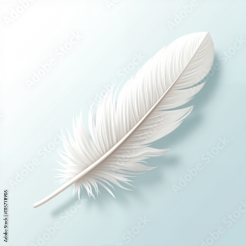 white feather