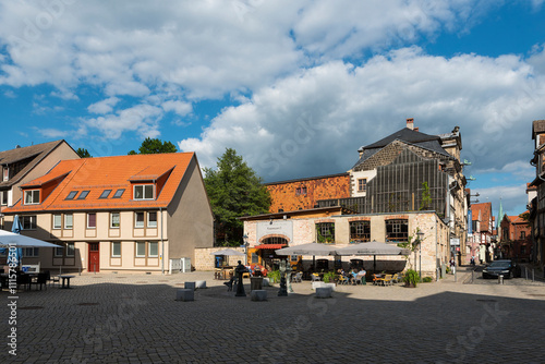 Denkmal der Persönlichkeiten der Quedlinburger Geschichte in Quedlinburg photo