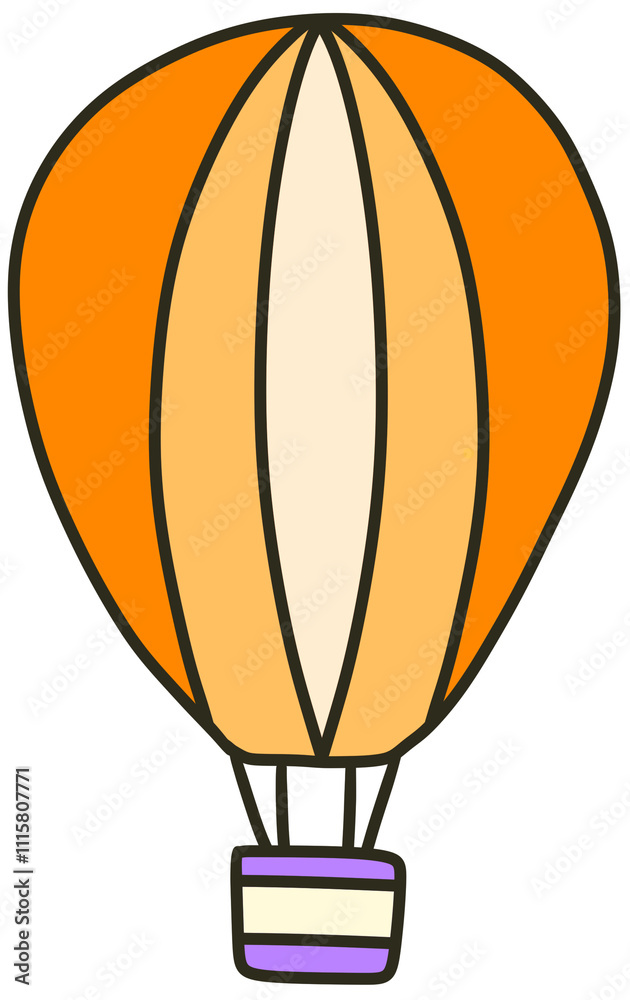 Fototapeta premium Hot air balloon 4