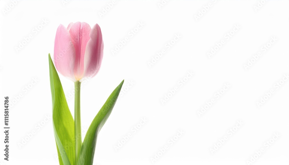 Elegant Pink Tulip. Symbol of Grace and Femininity for Celebrating Women's Day, Spring Weddings, Anniversaries, and Mother’s Day. Perfect for Minimalist Floral Art and Romantic Home Decor Elegant Pink Tulip. Symbol of Grace and Femininity for Celebrating Women's Day, Spring Weddings, Anniversaries, and Mother’s Day. Perfect for Minimalist Floral Art and Romantic Home Decor