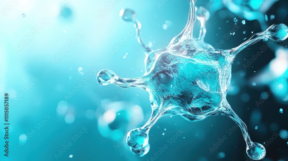 An intricate digital artwork capturing an artistic view of a molecular structure with vibrant blue hues, embodying complexity, science, and visual fascination. An intricate digital artwork capturing an artistic view of a molecular structure with vibrant blue hues, embodying complexity, science, and visual fascination.