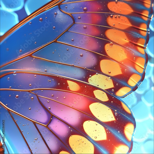 Exquisite Butterfly Wing Revealed in Captivating Macro Closeup