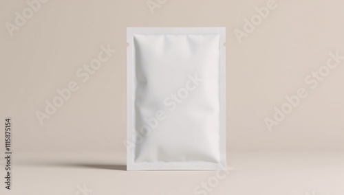 Obraz na płótnie Realistic beauty facial mask mockup with cosmetic packaging isolating an iconic set w salonie