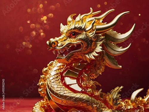 chinese dragon statue